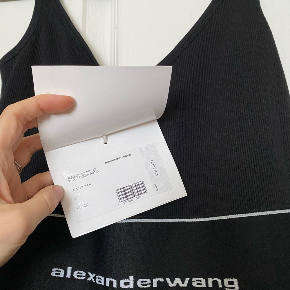 Alexander Wang Black Sculpted Jumpsuit - Picture 11 of 13